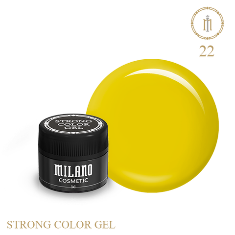 Купить Гель краска  Milano  Strong Color Gel 22 , цена 110 грн, фото 1
