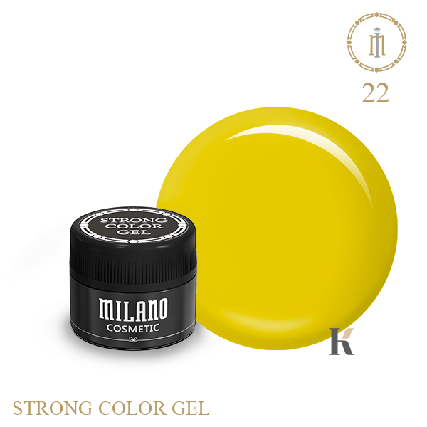 Купити Гель фарба  Milano  Strong Color Gel 22 , ціна 110 грн, фото 1