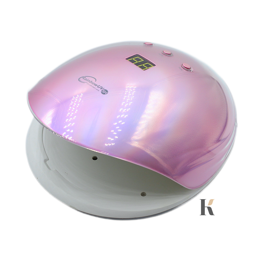 Купити УФ LED лампа для манікюру Rainbow 5H 60 Вт (з дисплеєм, таймер 30, 60 та 99 сек) , ціна 599 грн, фото 1