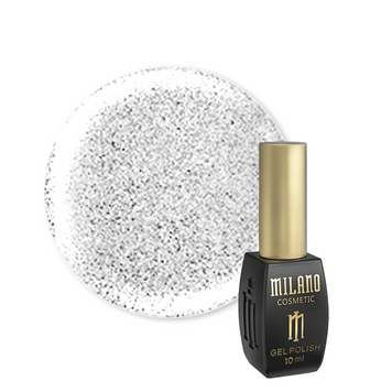 Купить Гель лак Milano 10ml №212 (Шиммер серебро) , цена 90 грн, фото 1