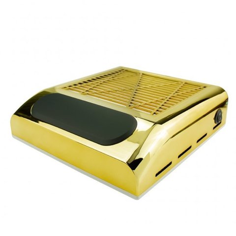 Купити Витяжка настільна для манікюру 858-8 з HEPA-фільтром «Золото глянець» (80 Вт) , ціна 799 грн в магазині Qrasa.ua