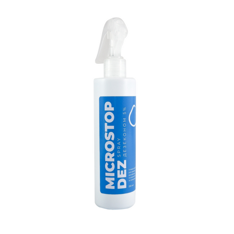 Купити Засіб Microstop Dez Spray для дезінфекції інструментів та поверхонь (250 мл) , ціна 200 грн в магазині Qrasa.ua