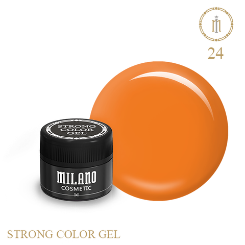 Купити Гель фарба  Milano  Strong Color Gel 24 , ціна 110 грн, фото 1