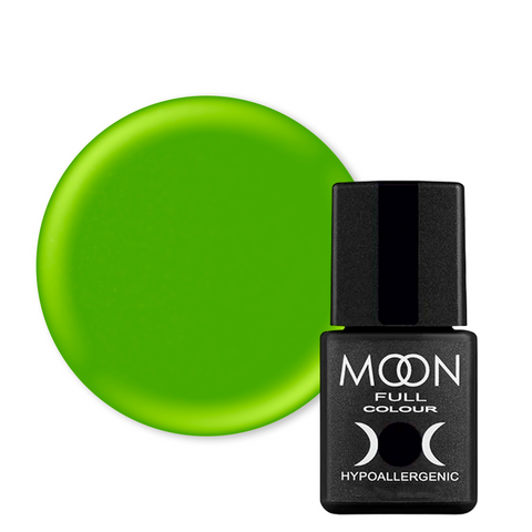 Гель лак Moon Full Breeze color №429 (зелений-трав'яний), Breeze Color, 8 мл, Емаль