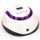 УФ LED лампа для манікюру SUN DJ 2V 192 Вт Violet (з дисплеєм, таймер 10, 30, 60, 99 сек)