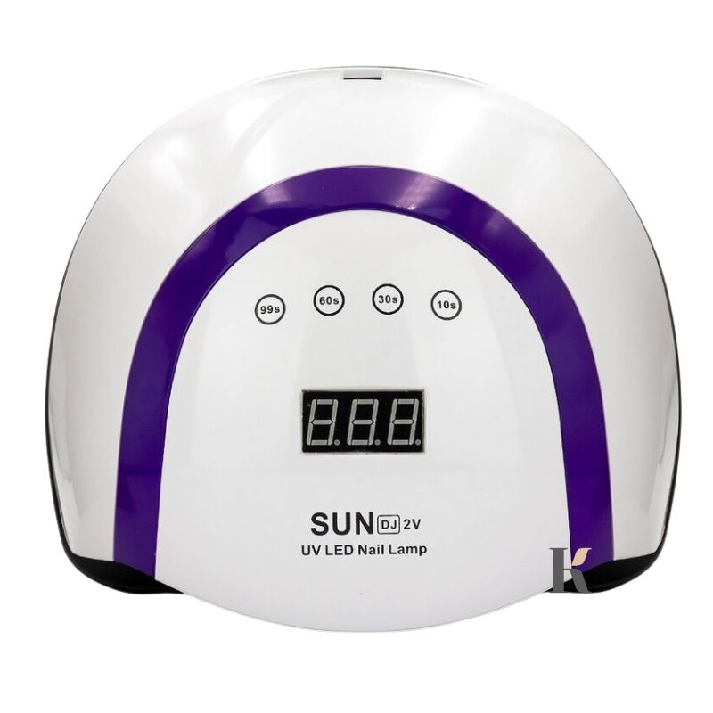 Купити УФ LED лампа для манікюру SUN DJ 2V 192 Вт (з дисплеєм, таймер 10, 30, 60, 99 сек) , ціна 540 грн, фото 3