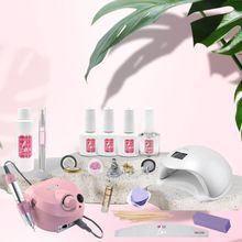 Купити Набір для гель-лаку Oh La Lac з UV/LED лампой SUN 5 48 вт. та Фрезером ZS-601 45 000 об, 65 вт. (колір білий) , ціна 976 грн, фото 1