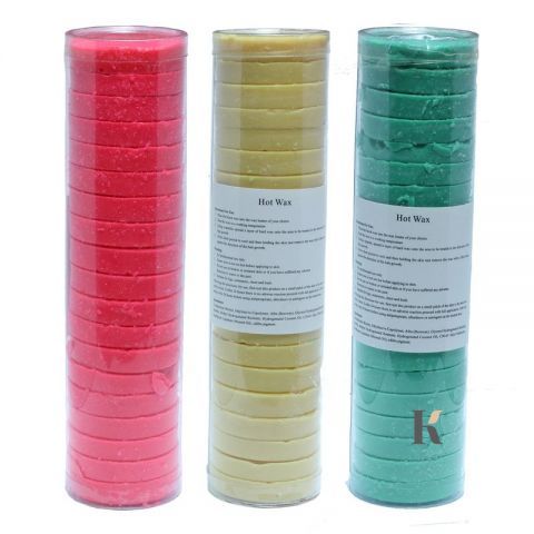 Купити Гарячий віск Hot Wax для депіляції від Global Fashion (у таблетках, 3 кольори в асортименті) , ціна 179 грн, фото 1
