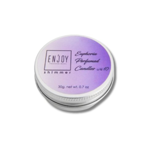 Купити Ароматична парфумована свічка для масажу Enjoy SHIMMER EUPORIA #10 , ціна 95 грн, фото 1