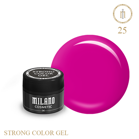 Купить Гель фарба  Milano  Strong Color Gel 25 , цена 110 грн, фото 1