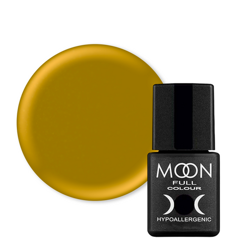 Гель лак Moon Full Breeze color №430 (темно-гірчичний), Breeze Color, 8 мл, Емаль