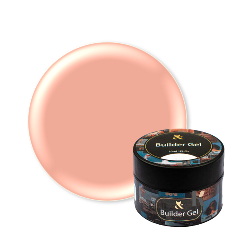 Купити Гель моделюючий F.O.X Builder gel Cover Peach 30 мл , ціна 430 грн, фото 1