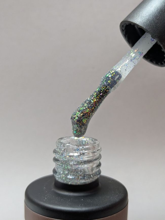 Гель-лак Bee Nails Disco Glitter KD03, 8мл, Disco Glitter, 8 мл, Котяче око