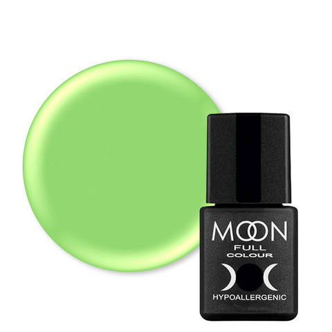 Гель лак Moon Full Breeze color №432 (зелений луг), Breeze Color, 8 мл, Емаль