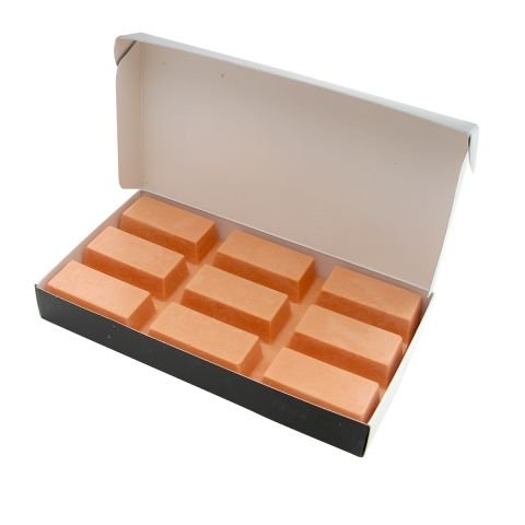 Купити Плівковий віск «Natural Wax Block» для депіляції від Global Fashion (помаранчевий, у брикеті, 500 г) , ціна 199 грн в магазині Qrasa.ua