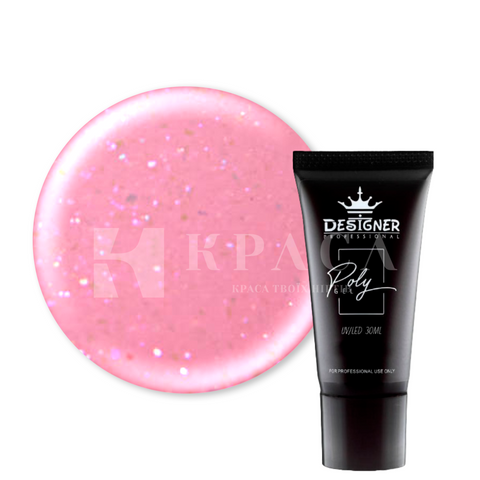 Купить Полигель Designer Diamond Pink №35 , цена 255 грн, фото 1