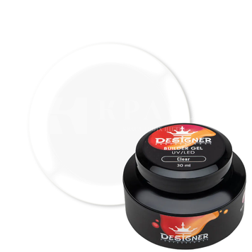 Купити Моделюючий гель Designer Builder Gel &laquo;Clear&raquo; (прозорий, 30 мл) , ціна 225 грн, фото 1