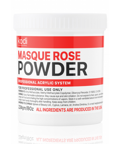 Купити Masque Rose Powder Kodi (Матуюча Акрилова пудра Kodi "Троянда") 224 гр. , ціна 979 грн, фото 1