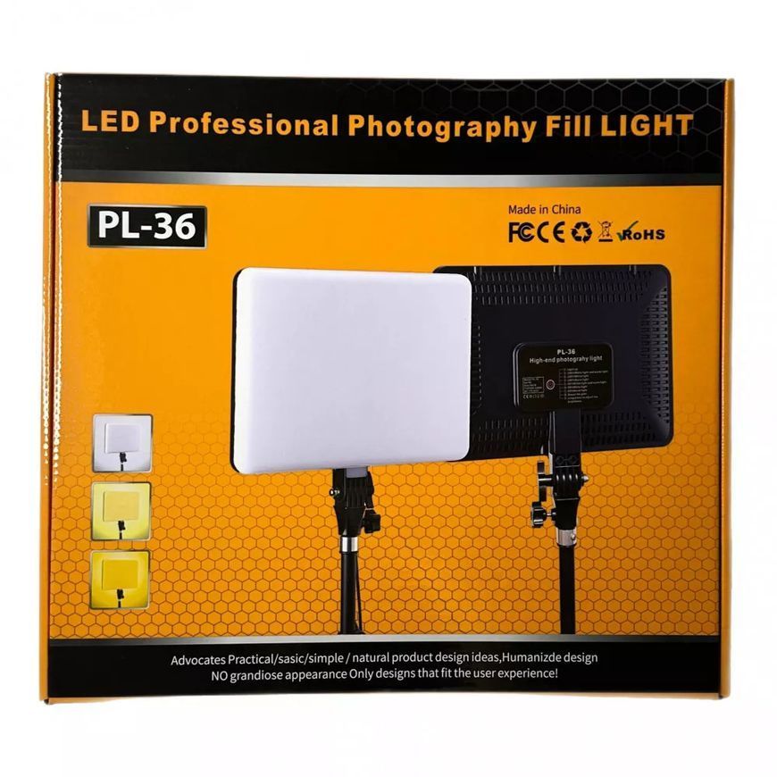 Купити Лампа відеосвітло LED PL-36 , ціна 1 005 грн, фото 6