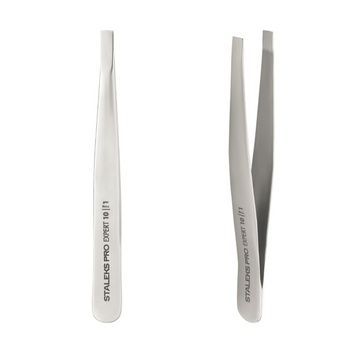 Купить Пинцет для бровей STALEKS PRO EXPERT 10 TYPE 1 TE-10/1 , цена 261 грн, фото 1