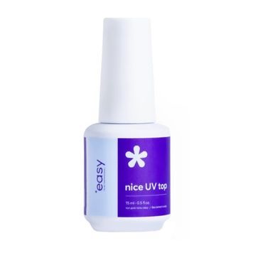 Купить Топ для гель-лака без липкого слоя Easy Nice UV Top, 15 мл , цена 275 грн, фото 1