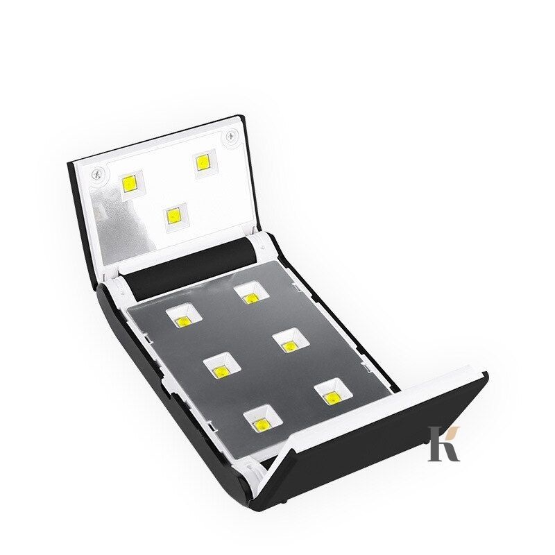 Купити УФ LED лампа для манікюру BLUEQUE MINI BQ-3T 24 Вт (на акумуляторі, таймер 60 та 120 сек) , ціна 349 грн, фото 4