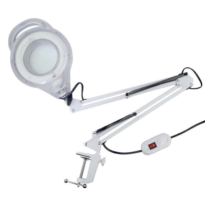 Купить Лампа-лупа настольная на струбцине LED SP 33 White (3-5 диоптрий, 24 Вт, диаметр 18 см) , цена 799 грн, фото 2