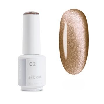 Купить Гель-лак Easy "Silk Cat" №02, бежевый, 7.5 мл , цена 185 грн, фото 1