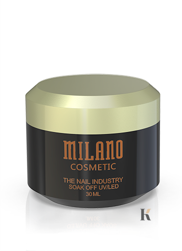 Купити Базове покриття для гель-лаку Milano Rubber Base No Acid (30 мл, каучукове, безкислотне, у банці) , ціна 230 грн, фото 1