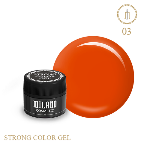 Купить Гель фарба  Milano  Strong Color Gel 03 , цена 110 грн, фото 1