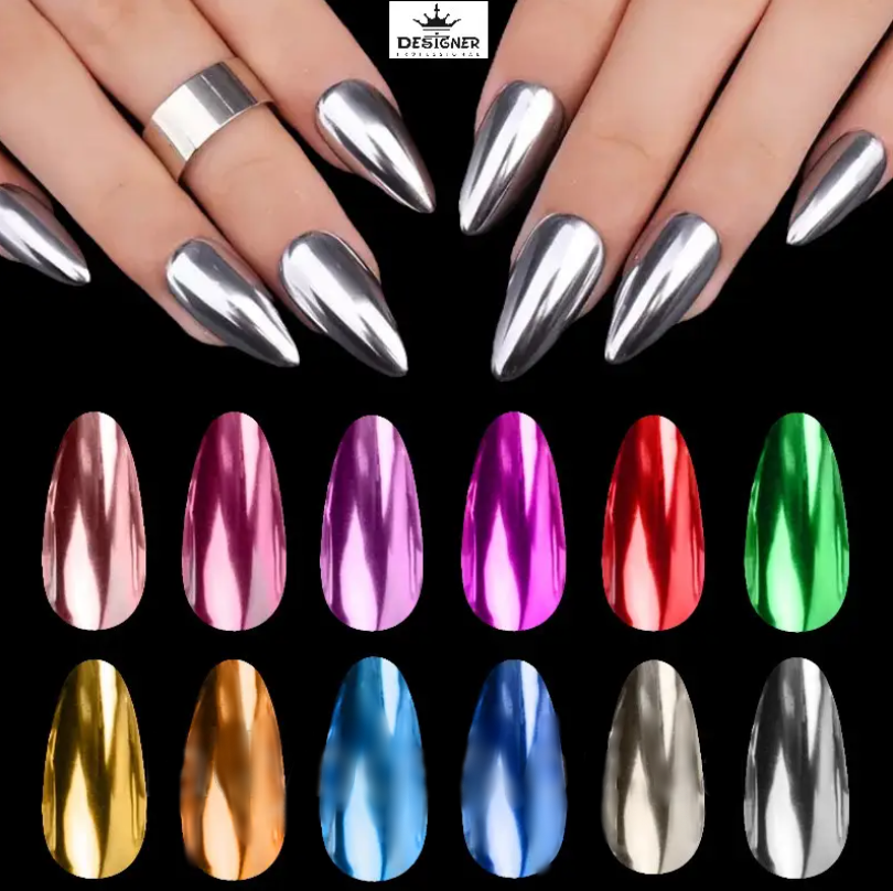 Купить Зеркальное втирание Mirror powder Designer Professional №12 , цена 60 грн, фото 2