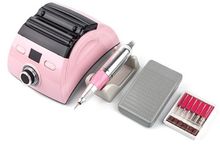 Фрезер Nail Drill ZS-710 PRO – для манікюру та педикюру (35000 об/хв, 65 Вт, рожевий)