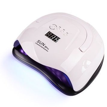 Купити УФ LED лампа для манікюру SUN X PLUS 126 Вт (з дисплеєм, таймер 10, 30, 60 і 99 сек) , ціна 495 грн, фото 1