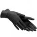 Перчатки нитриловые MedTouch размер S (100 штук, неопудренные, нестерильные, черные)