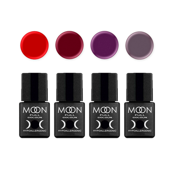 Купити Набір гель-лаків Moon Full Women Secrets (142, 807, 663, 195) , ціна 396 грн, фото 1