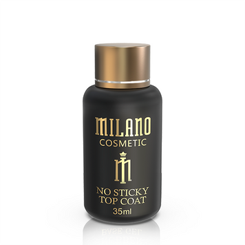 Купить Топ для гель-лака Milano sticky Top Coat (35 мл, без липкого слоя, прозрачный) , цена 380 грн, фото 1