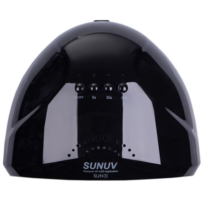 Купить Стартовый набор для маникюра гель-лаком с лампой UV/LED SUNone (48 W) и фрезером Nail Drill YRE (20000 об/мин) Black , цена 650 грн, фото 2