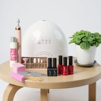 Купить Набор для маникюра с лампой и фрезером, лампа SUN One белая и портативный фрезер (аккумулятор)  , цена 699 грн, фото 1