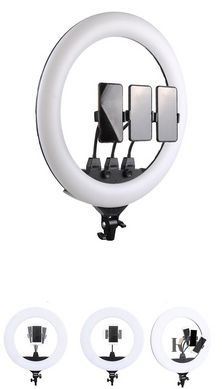 Купити Професійна кільцева лампа ZB-F488 55 см (Пульт, штатив) , ціна 1 599 грн, фото 3