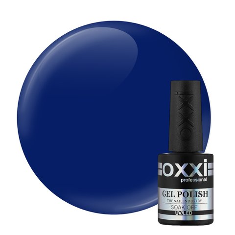 Купити Гель-лак OXXI Professional №124 (темний блакитний) 10 мл , ціна 108 грн, фото 1