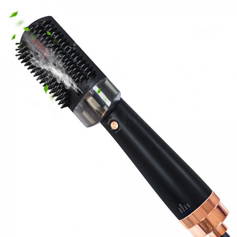 Купити  Фен Браш для вирівнювання Hair Steam Brush Infrared Spray Hot Air Comb 3в1 , ціна 799 грн в магазині Qrasa.ua