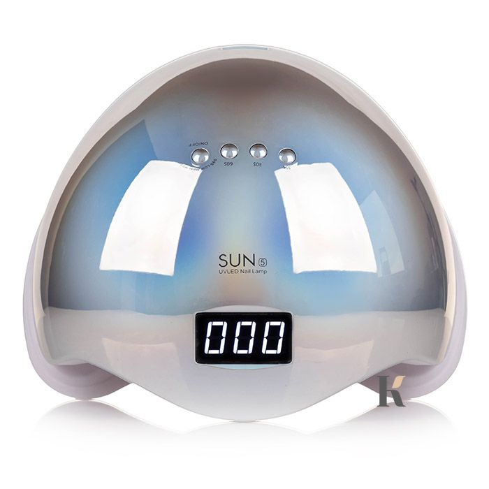 Купити УФ LED лампа для манікюру SUN 5 Mirror 48 Вт (з дисплеєм, таймер 10, 30, 60 і 99,120 сек) , ціна 435 грн, фото 2