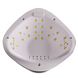 УФ LED лампа для манікюру Sun 5 MIRROR 48 Вт Срібло (з дисплеєм, таймер 10, 30, 60 і 99 сек), Срібний, 48 вт., Мережа