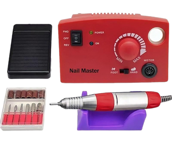 Купить Фрезер Nail Master ZS-602 PRO &ndash; для маникюра и педикюра (35000 об/мин, 45 Вт) Красный , цена 515 грн, фото 1