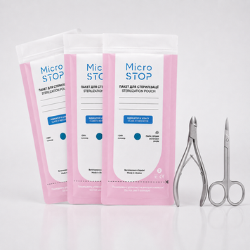 Купити Крафт-пакети MicroSTOP 100&times;200 мм з індикатором, 100 шт , ціна 190 грн, фото 1