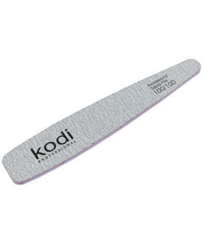 Купить №111 Пилка для ногтей Kodi конусная 100/100 (цвет: серый, размер:178/32/4) , цена 30 грн, фото 1