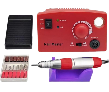 Купить Фрезер Nail Master ZS-602 PRO &ndash; для маникюра и педикюра (35000 об/мин, 45 Вт) Красный , цена 515 грн, фото 1