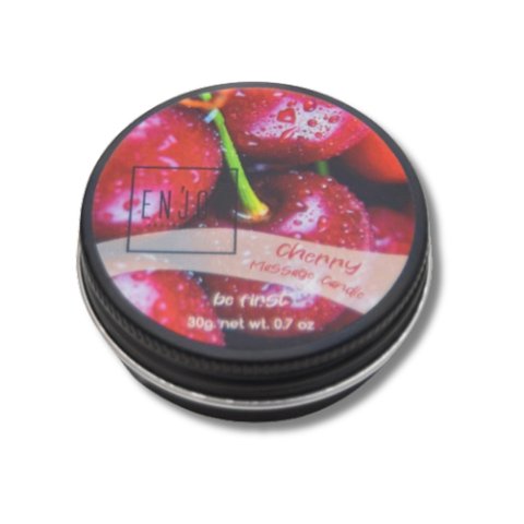 Купити Ароматична парфумована свічка для масажу ENJOY PROFESSIONAL Вишня , ціна 90 грн, фото 1