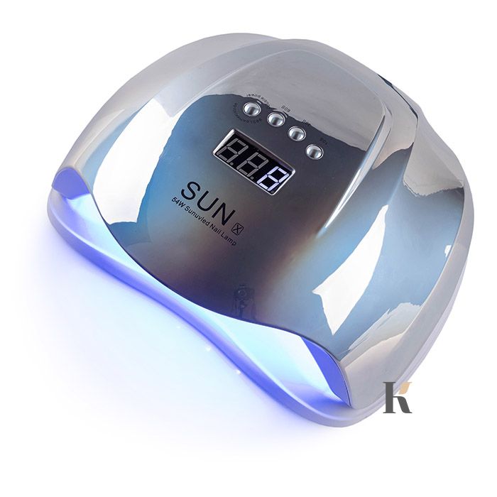 Купить УФ LED лампа для маникюра SUN X MIRROR 54 Вт  (с дисплеем, таймер 10, 30, 60 и 99 сек) , цена 495 грн, фото 1