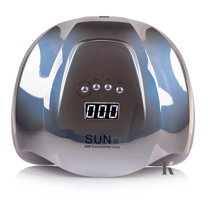 Купити УФ LED лампа для манікюру SUN X MIRROR 54 Вт  (з дисплеєм, таймер 10, 30, 60 і 99 сек) , ціна 495 грн, фото 2